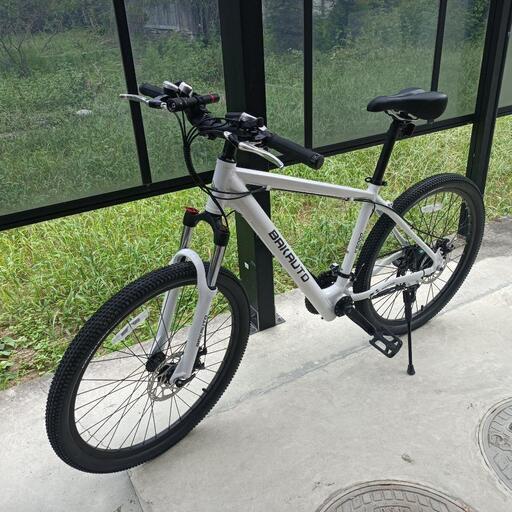 BAKAUT ５モード３６V電動アシストMTB　シマノ21段変速 強化フレーム！バッテリー内蔵　ディスクブレーキ　国内未発売