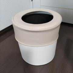 〈お譲り確定〉ゴミ箱 PVCレザーゴミ箱　pinoco Mサイズ