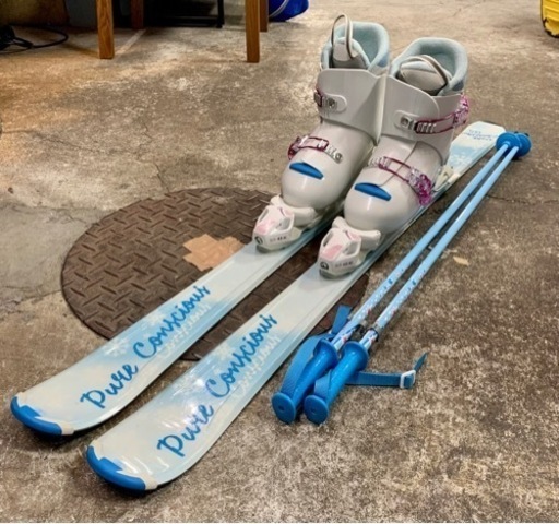 Pure Conscious スキー 4点セット 板120cm／ブーツ22cm 【公式通販】