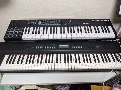 DM用シンセサイザーとピアノ譲ります