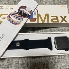 【体温】スマートウォッチ(ブラック)GS7max  おまけ付き