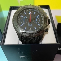 BMW アイスウォッチ　クロノグラフ腕時計　新品未使用品