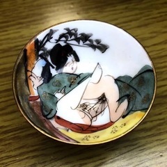 【売約済み】九谷焼　昭和　春画　盃　徳利　浮世絵　昭和レトロ　飾...