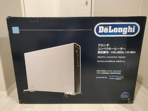 ［De'Longhi］未使用 コンベクターヒーター HXJ60L12-WH［デロンギ］