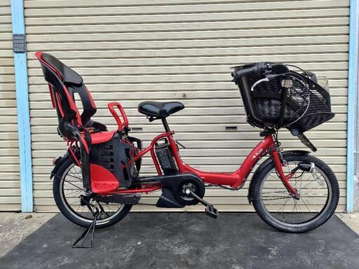YAMAHA pas kiss mini  20インチ レッド　中古電動自転車 　完全整備済み