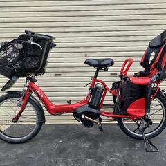 YAMAHA pas kiss mini 20インチ レッド 中古電動自転車 完全整備済み