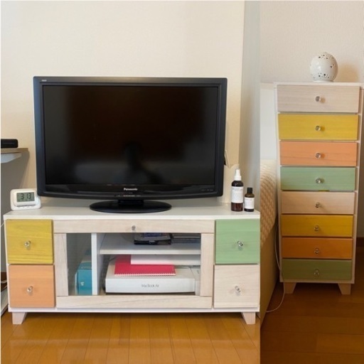 テレビ台とチェストのセット