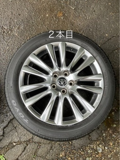 値下げ】ハリアー純正アルミホイール 18インチ ハイグロス