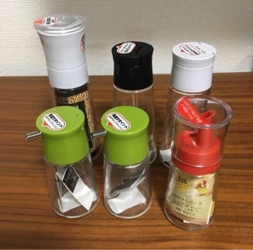 調味料入れ　6点セット