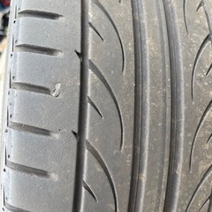 レイズの18インチアルミホイールとタイヤセット