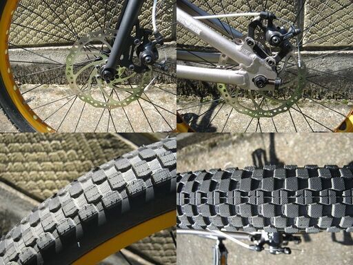 24インチトライアル自転車　Full Marks  KLONDIKE DISC    中古品