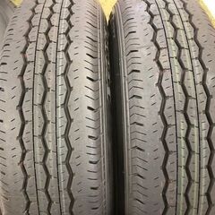 取付け工賃込み！ 新車外し 195/80R15 LT ハイエース 200系 純正