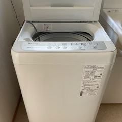 2020年製　パナソニック 洗濯機 NA-F60B13