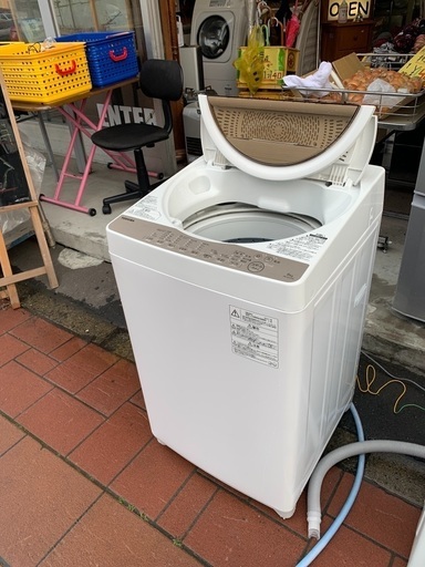 【値下げ】2018年製造　洗濯機　東芝　6kg 送料・設置込み 洗濯機 6kg TOSHIBA 2018年