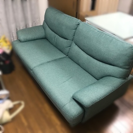 ニトリソファ☆キャッツ3 3人掛け ニトリ 3人掛け ソファ 革張り キャッツ