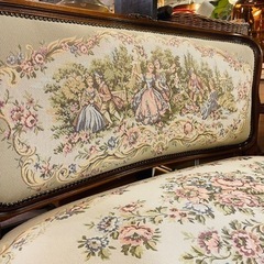売約済み】 【展示品・美品】 2人掛け ソファ ベンチソファ ラブソファ 