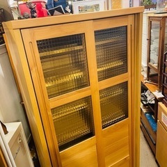 売約済み】HP 食器棚 80cm Cタイプ カップボード 本棚 書棚 ブック 