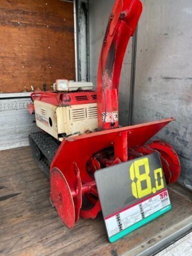 早いもの勝【希少】ワドー　SS10W　10馬力　除雪機　キャブ清掃済み　動作OK