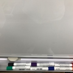 ホワイトボート　両面　w1500*h905 マグネット対応　キャスター付き