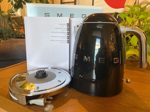 ５５％以上節約 KLF03BLJP SMEG 宇都宮でお買得な家電を探すなら『オトワリバース！』⑥ケトル 年式不明 中古美品 ブラック 電気ポット