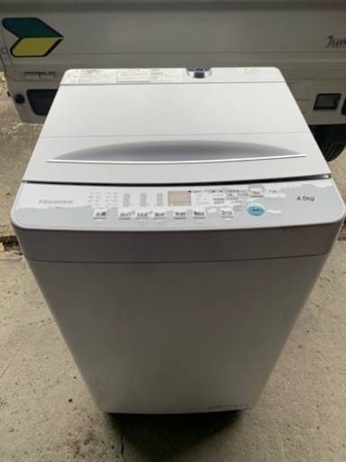 ハイセンス洗濯機4.5キロ2021年製