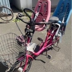 値下げしました！子供乗せ自転車 3人乗り