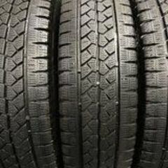 BS BLIZZAK VL1 195/80R15 107/105L LT 15インチ スタッドレス 4本 2021年製 キャラバン ハイエース等　(MTH235) クレジットカード QRコード決済可能