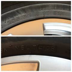 純正 メルセデスベンツ Cクラス タイヤ 205/55 R16 　中古