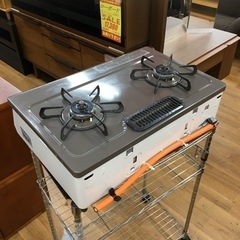 S122 パロマ ガステーブル あじわざ 水無し片面焼き 59cm LPガス 右強火 IC-S807BHA-R ⭐クリーニング済 