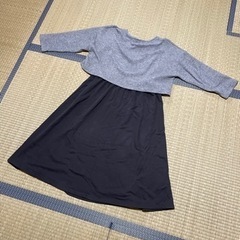 【マタニティ(4月出産)/授乳服】秋〜冬物ワンピース、スカート　...