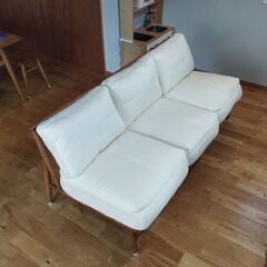 モモナチュラル momo natural cloudsofa オットマンセット