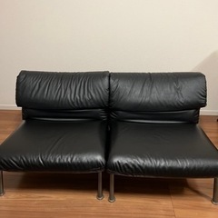 シングルソファ2セット HUKLA フクラ 折りたたみソファ