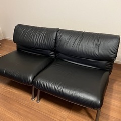 シングルソファ2セット HUKLA フクラ 折りたたみソファ