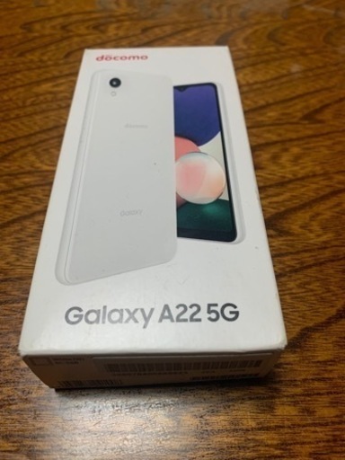 新品未使用　galaxy a22 5g