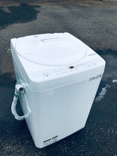 ♦️EJ2915番SHARP全自動電気洗濯機 【2019年製】