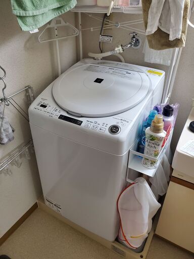 2021年製　シャープ　全自動洗濯機　8kg ES-TX8F