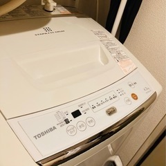 【受渡済】全自動洗濯機 東芝 AW-42ML