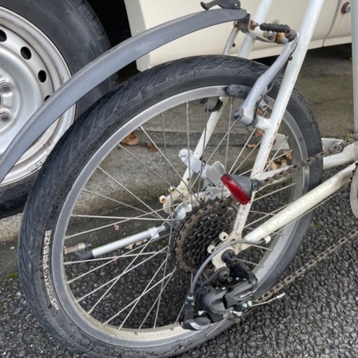 B478☆19800円スタート☆ 中古小径自転車 BEALL ALIZE C ネイビー【20