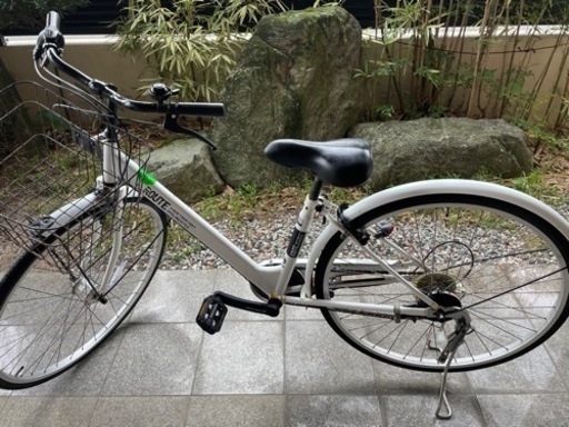 【中古】自転車フリーパワー付　27インチ　6段変速