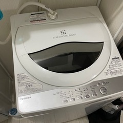 東芝　洗濯機　5kg 2019年製　AW-5G6