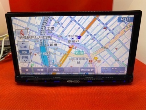 KENWOOD 上級 MDV-D502BT 2022年地図 新品バックカメラ付き た-3