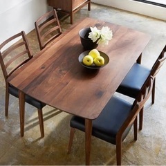 ダイニングテーブルセット【大塚家具ダイニングテーブル、チェア