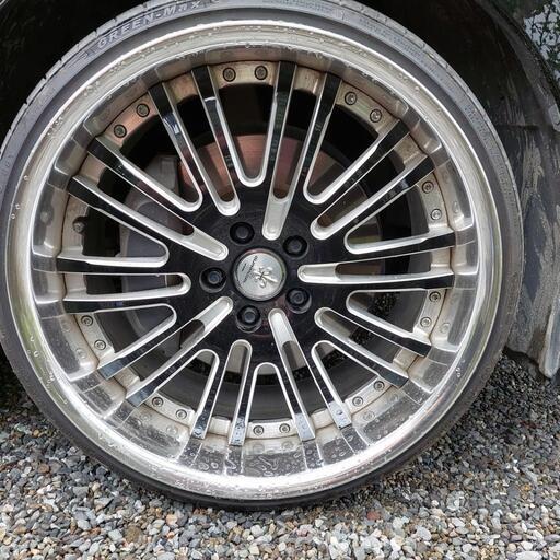 WORKデュランダル20インチ、10jタイヤはNITTO 245/35R20.95Y