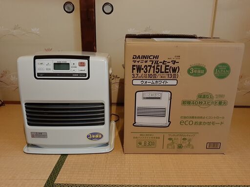 ダイニチ ブルーヒーター FW-3715LE(W) ウォームホワイト