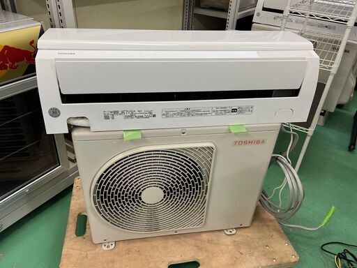 ★ルームエアコン★RAS-G221M TOSHIBA 2020年 2.2kw 約6畳 冷房 暖房 エアコン コンパクト リモコン シンプル