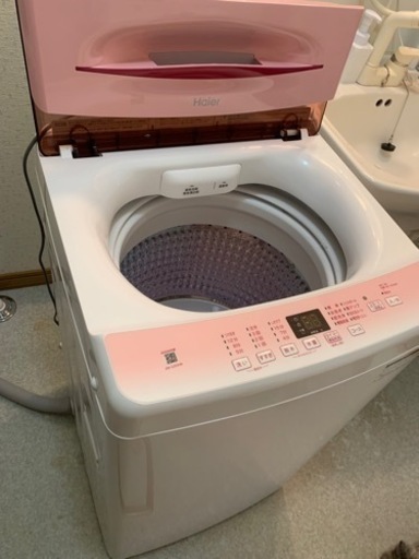 本日終了　ハイアール 全自動電気洗濯機 JW-U55HK 21年製 5.5キロ