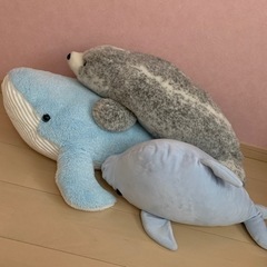 海の生き物★ぬいぐるみ3点セット