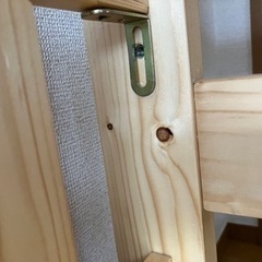 天然木パイン無垢材2段ベッド