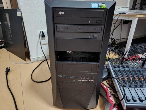 ジャンク】タワー型自作ＰＣの残骸-