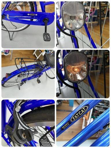 J029  普通自転車  FAT CAT  変速なし  ダイナモライト  26インチ J029 普通自転車 FAT CAT 変速なし ダイナモライト 26インチ